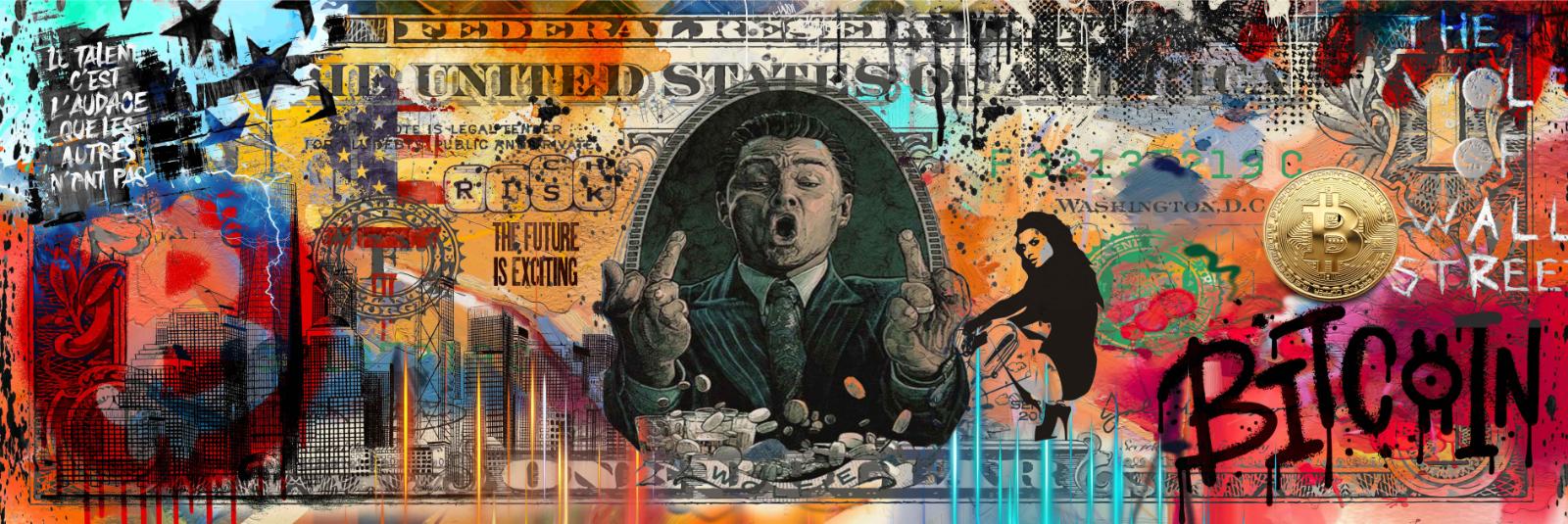 Dollar Bitcoin Color