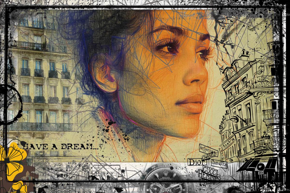 Girl Avenue Montaigne