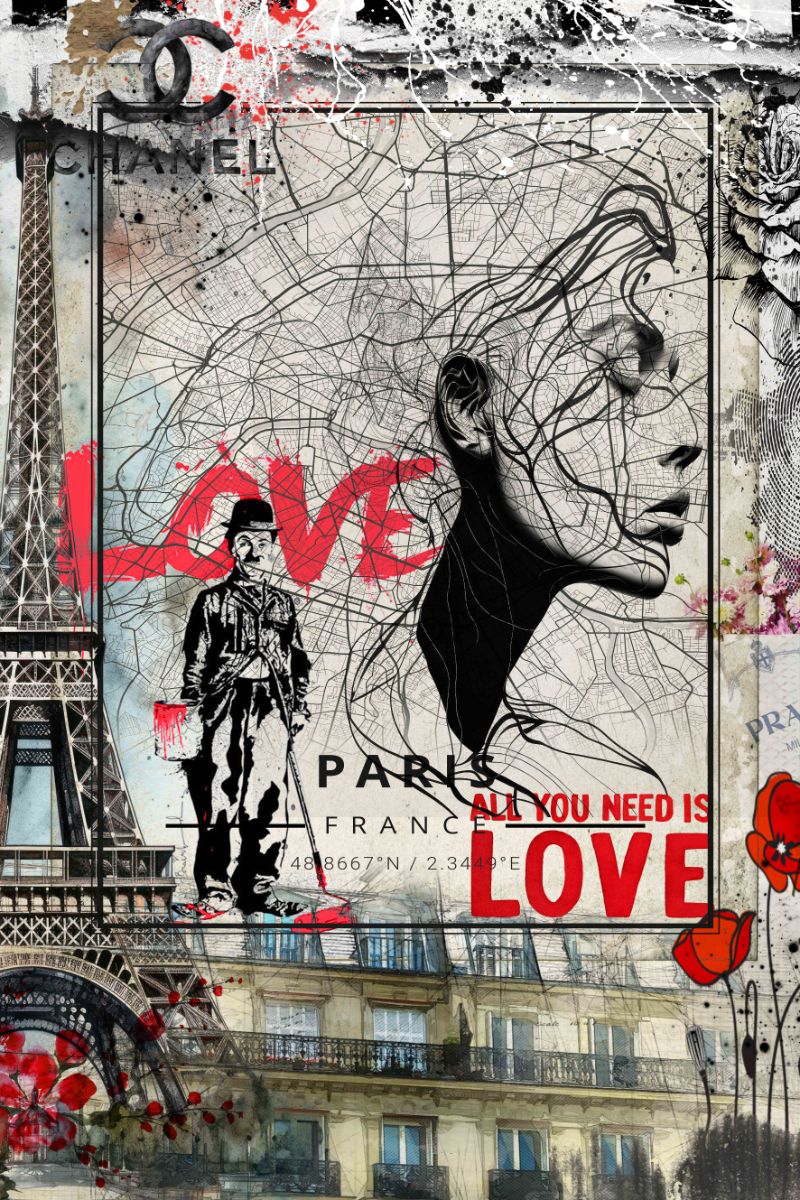 Paris Map Love