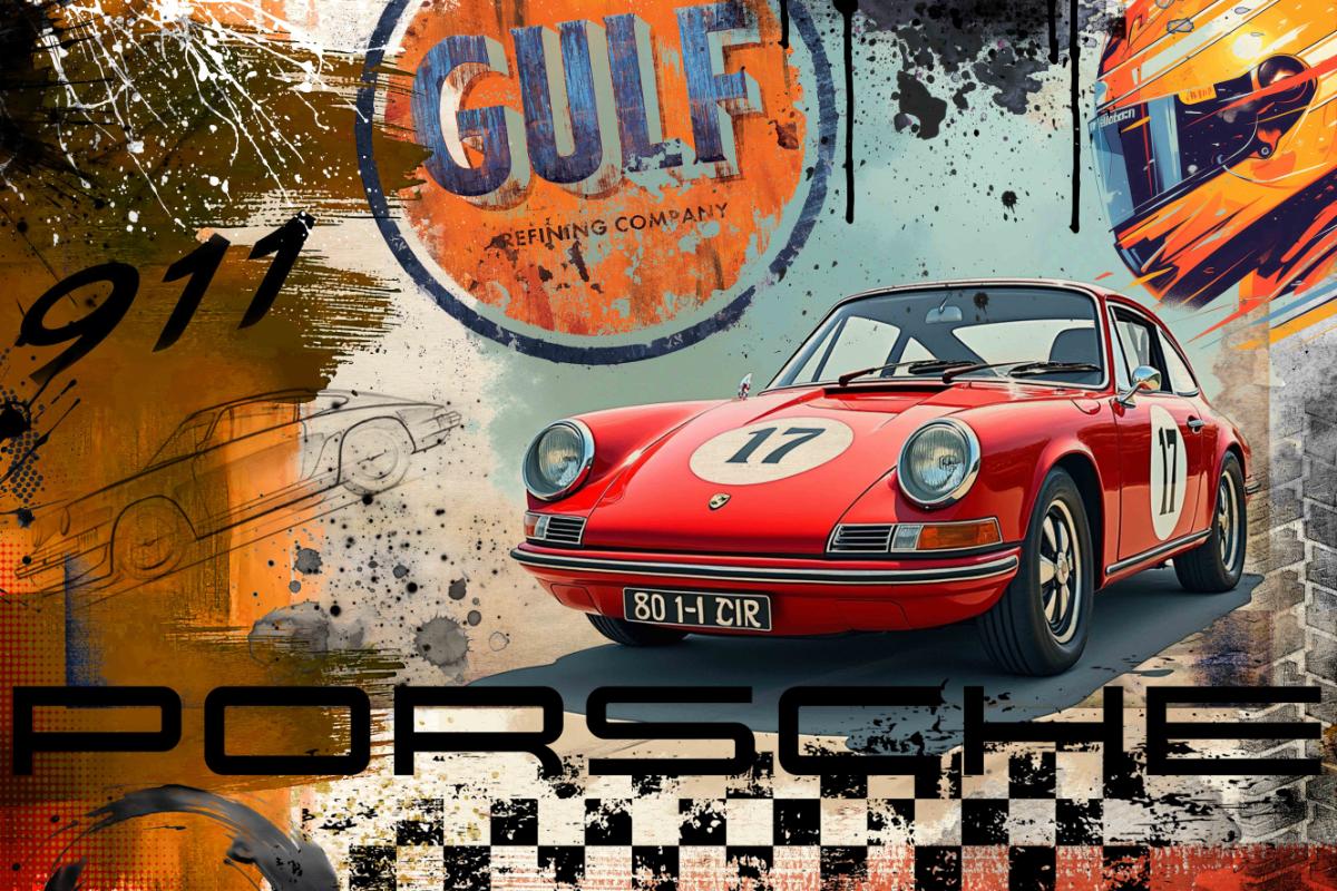 Porsche Aquarelle 2025